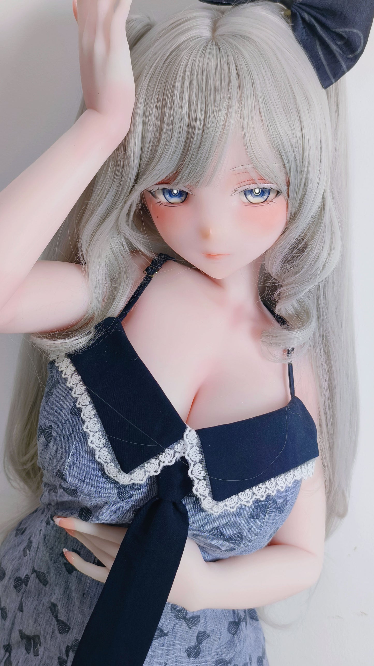 ElsaBabe 148 cm Anime-Puppe Platin-Silikon-Sexpuppe Erotisches Spielzeug mit Metallskelett, Furukawa Natsuki