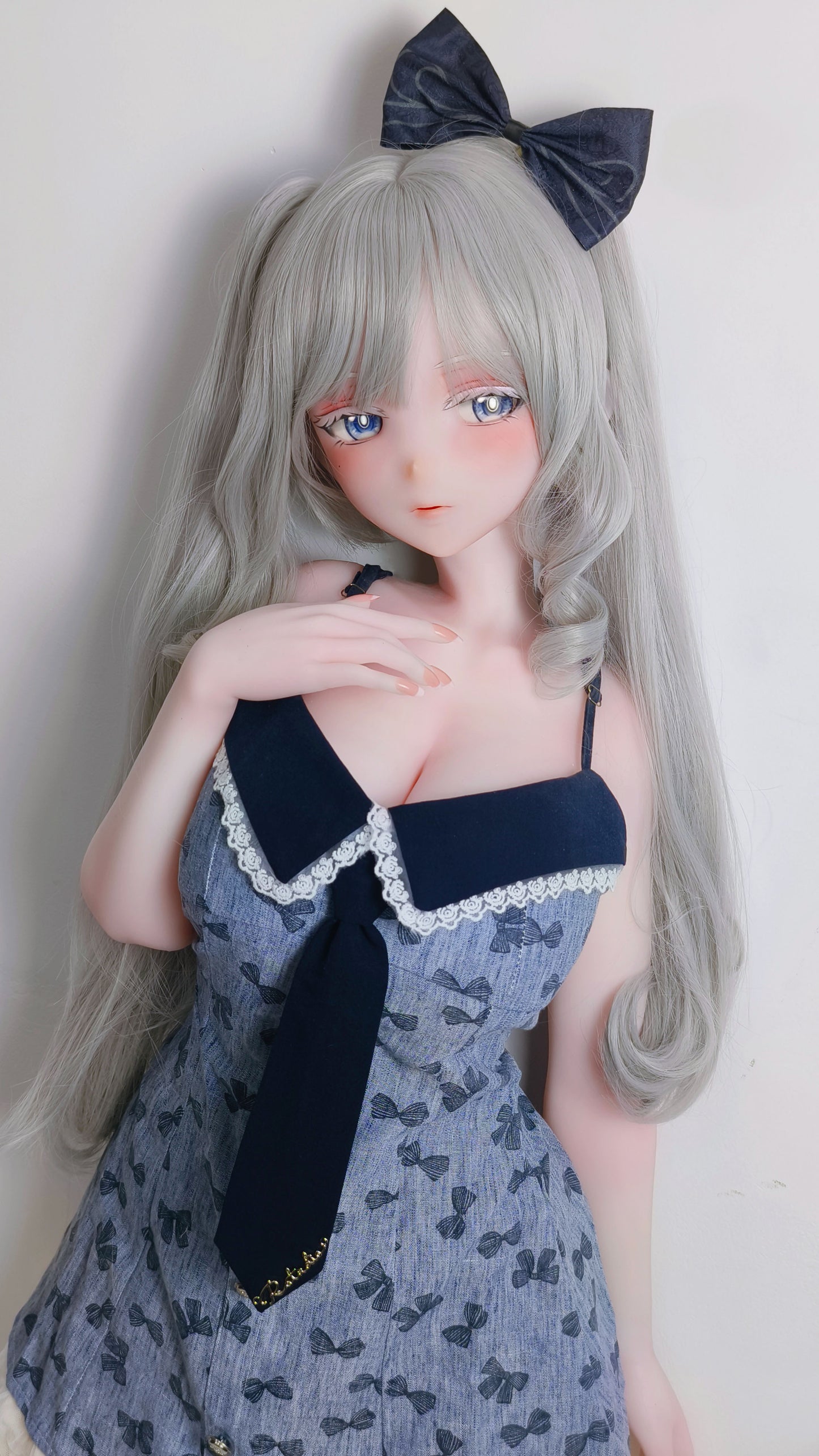 ElsaBabe 148 cm Anime-Puppe Platin-Silikon-Sexpuppe Erotisches Spielzeug mit Metallskelett, Furukawa Natsuki