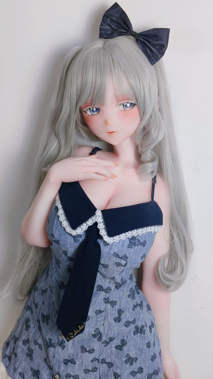 ElsaBabe 148 cm Anime-Puppe Platin-Silikon-Sexpuppe Erotisches Spielzeug mit Metallskelett, Furukawa Natsuki