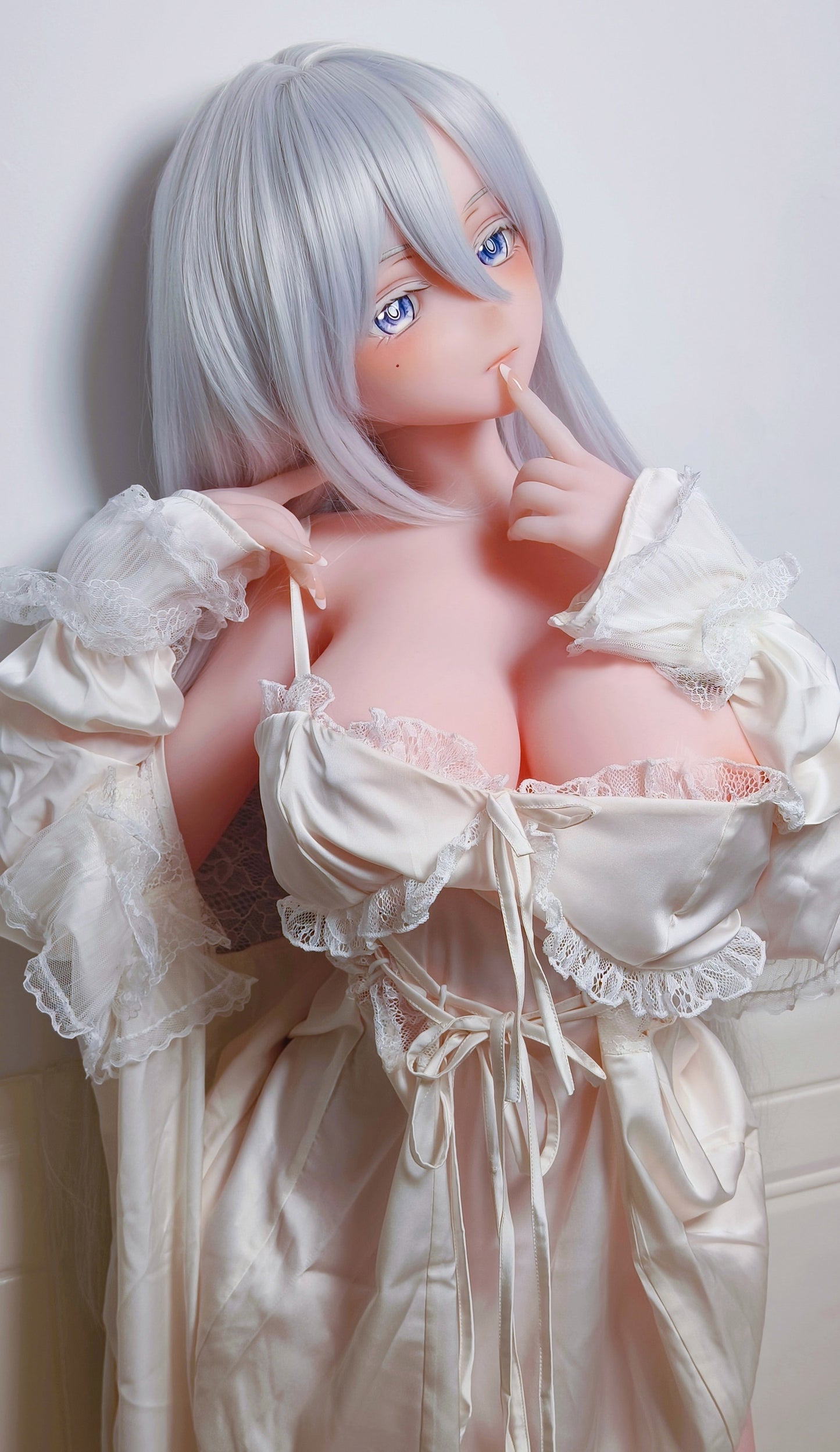 ElsaBabe 148 cm Anime-Puppe Platin-Silikon-Sexpuppe Erotisches Spielzeug mit Metallskelett, Furukawa Natsuki