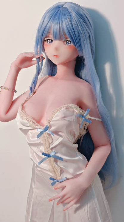 ElsaBabe 148 cm Anime-Puppe Platin-Silikon-Sexpuppe Erotisches Spielzeug mit Metallskelett, Furukawa Natsuki