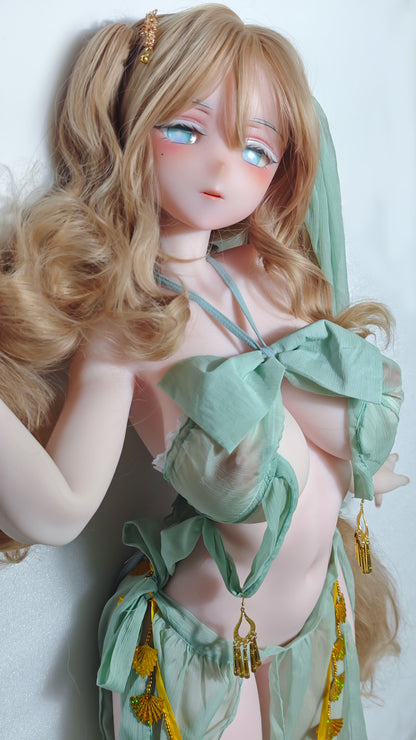 ElsaBabe 148 cm Anime-Puppe Platin-Silikon-Sexpuppe Erotisches Spielzeug mit Metallskelett, Furukawa Natsuki