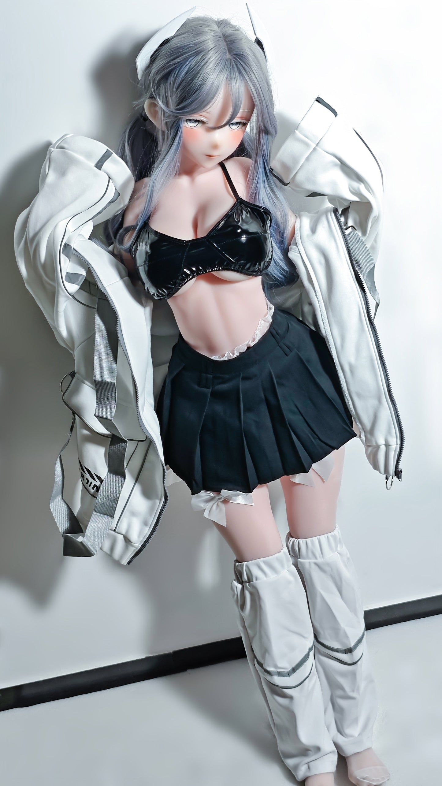 ElsaBabe 148 cm Anime-Puppe Platin-Silikon-Sexpuppe Erotisches Spielzeug mit Metallskelett, Furukawa Natsuki