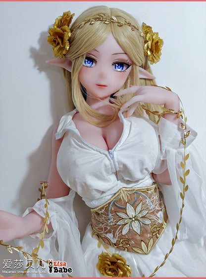 ElsaBabe 148 cm Anime-Puppe Platin-Silikon-Sexpuppe Erotisches Spielzeug mit Metallskelett, Furukawa Natsuki