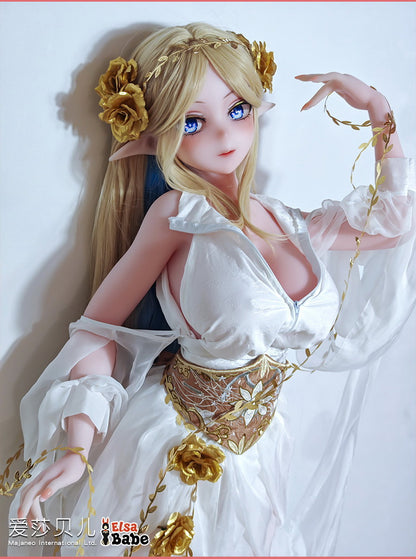 ElsaBabe 148 cm Anime-Puppe Platin-Silikon-Sexpuppe Erotisches Spielzeug mit Metallskelett, Furukawa Natsuki