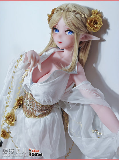 ElsaBabe 148 cm Anime-Puppe Platin-Silikon-Sexpuppe Erotisches Spielzeug mit Metallskelett, Furukawa Natsuki