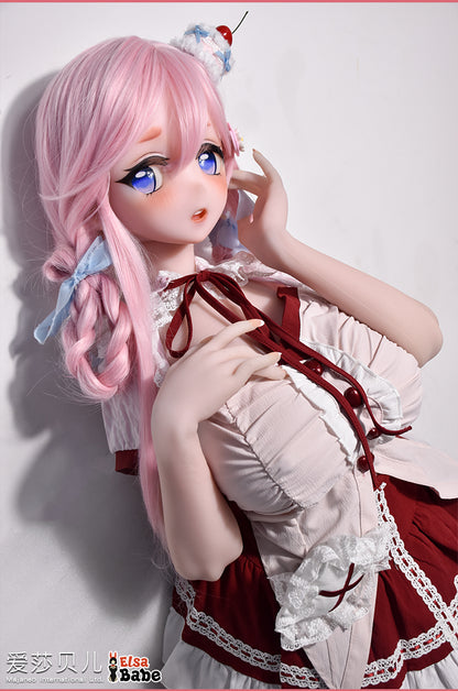 ElsaBabe 148 cm Anime-Puppe Platin-Silikon-Sexpuppe Erotisches Spielzeug mit Metallskelett, Furukawa Natsuki
