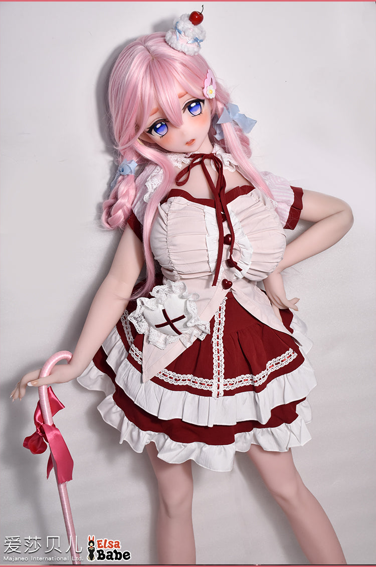 ElsaBabe 148 cm Anime-Puppe Platin-Silikon-Sexpuppe Erotisches Spielzeug mit Metallskelett, Furukawa Natsuki