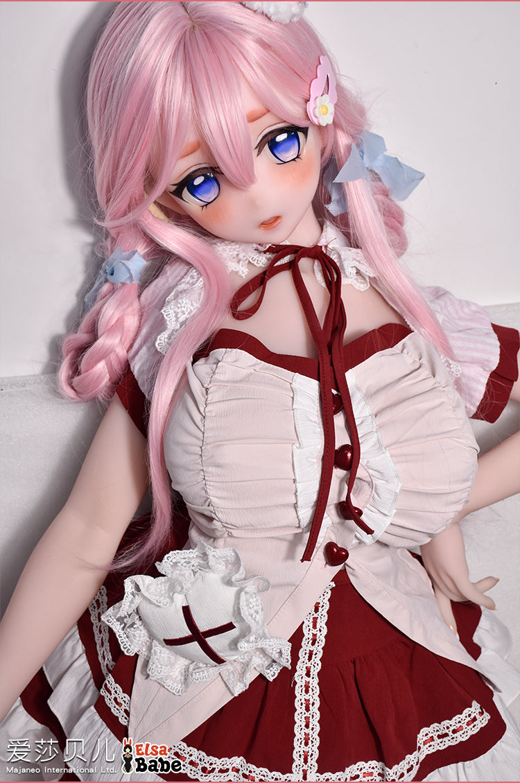 ElsaBabe 148 cm Anime-Puppe Platin-Silikon-Sexpuppe Erotisches Spielzeug mit Metallskelett, Furukawa Natsuki
