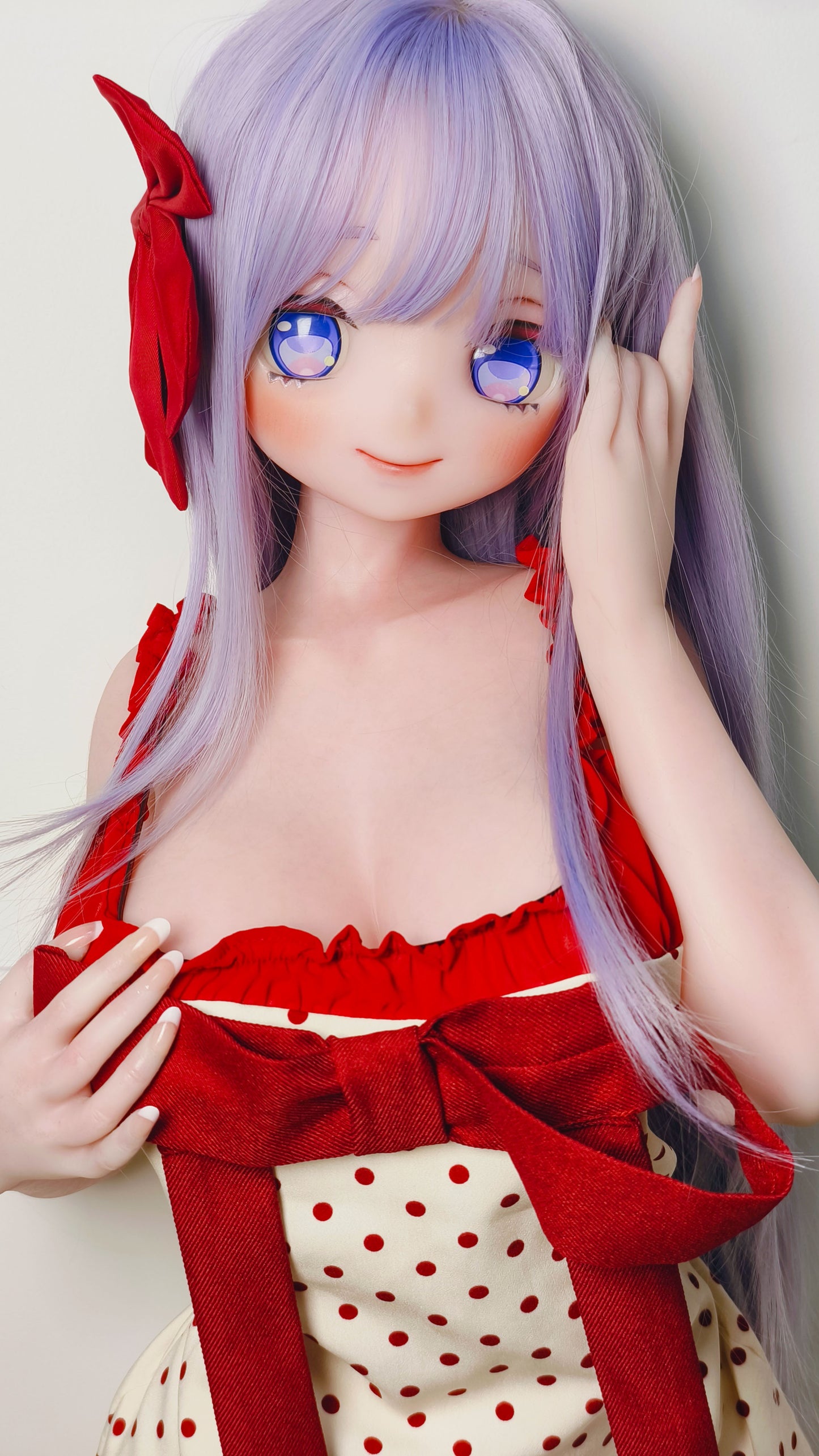 ElsaBabe 148 cm Anime-Puppe Platin-Silikon-Sexpuppe Erotisches Spielzeug mit Metallskelett, Furukawa Natsuki