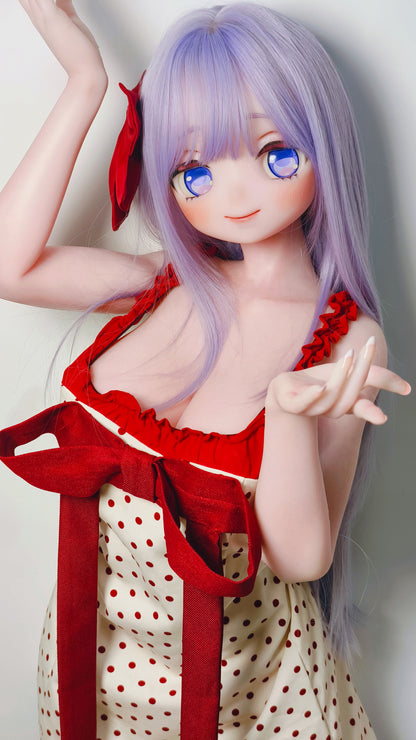 ElsaBabe 148 cm Anime-Puppe Platin-Silikon-Sexpuppe Erotisches Spielzeug mit Metallskelett, Furukawa Natsuki