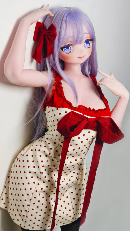 ElsaBabe 148 cm Anime-Puppe Platin-Silikon-Sexpuppe Erotisches Spielzeug mit Metallskelett, Furukawa Natsuki