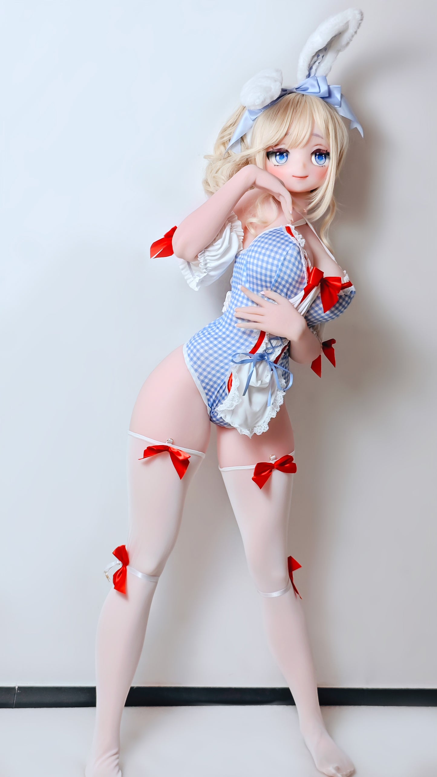 ElsaBabe 148 cm Anime-Puppe Platin-Silikon-Sexpuppe Erotisches Spielzeug mit Metallskelett, Furukawa Natsuki