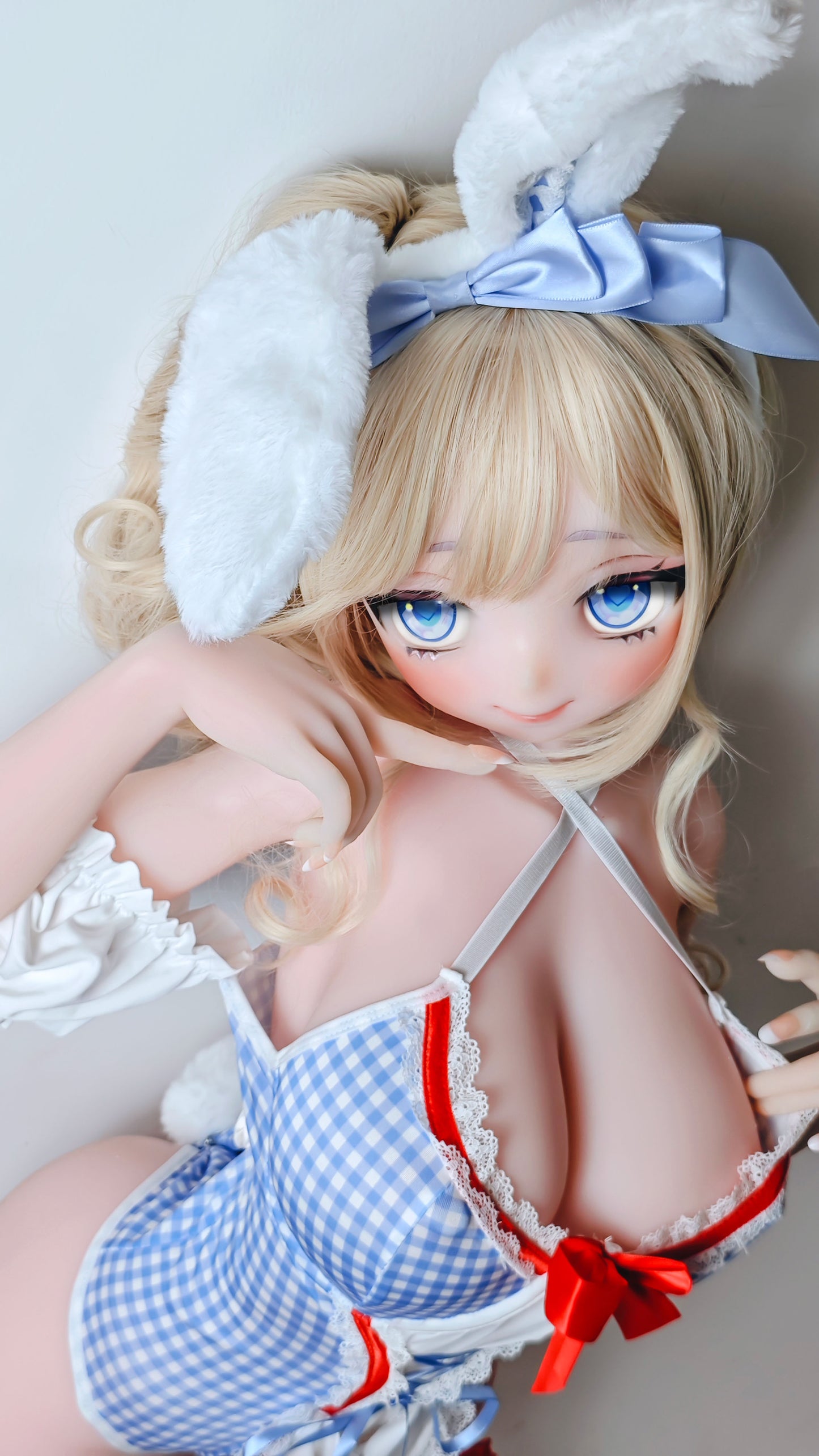 ElsaBabe 148 cm Anime-Puppe Platin-Silikon-Sexpuppe Erotisches Spielzeug mit Metallskelett, Furukawa Natsuki