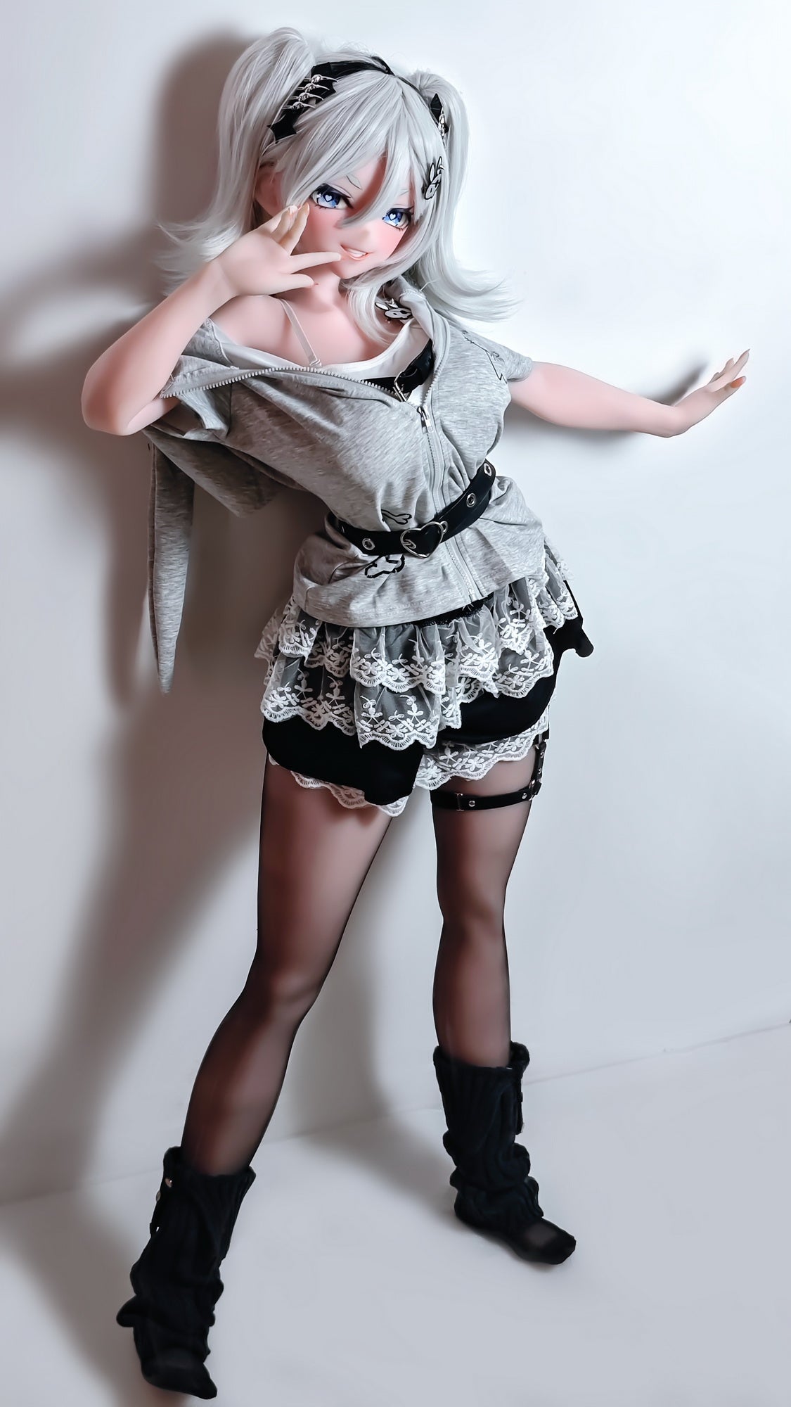 ElsaBabe 148 cm Anime-Puppe Platin-Silikon-Sexpuppe Erotisches Spielzeug mit Metallskelett, Furukawa Natsuki