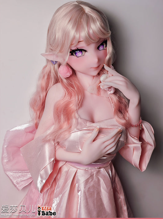 ElsaBabe 148 cm Anime-Puppe Platin-Silikon-Sexpuppe Erotisches Spielzeug mit Metallskelett, Furukawa Natsuki