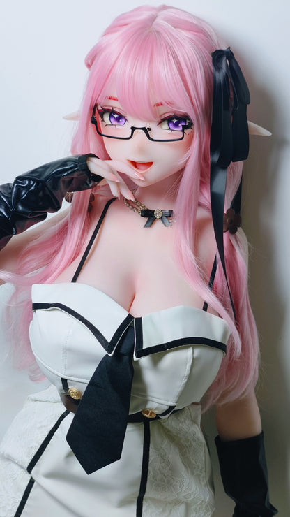 ElsaBabe 148 cm Anime-Puppe Platin-Silikon-Sexpuppe Erotisches Spielzeug mit Metallskelett, Furukawa Natsuki