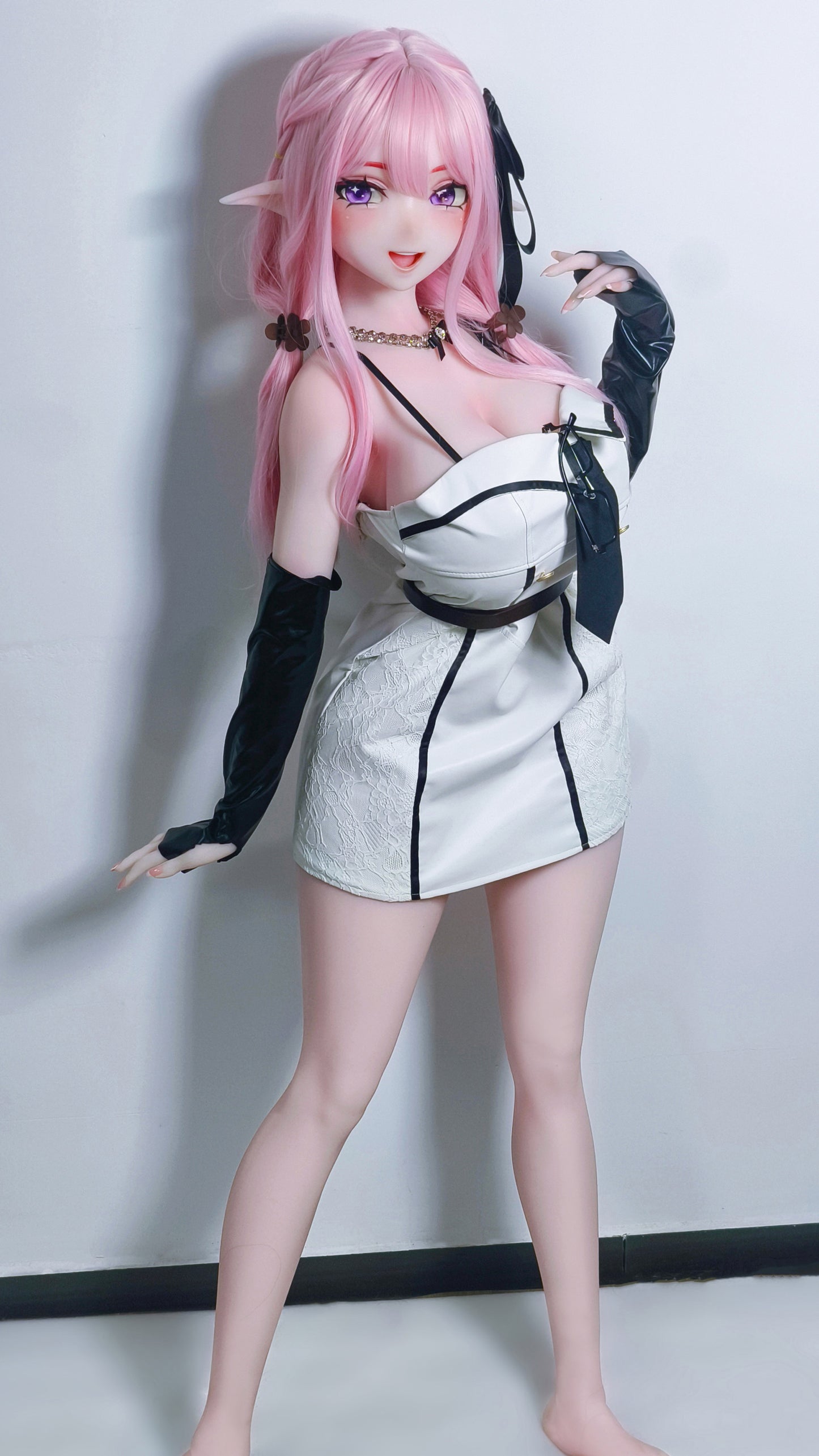 ElsaBabe 148 cm Anime-Puppe Platin-Silikon-Sexpuppe Erotisches Spielzeug mit Metallskelett, Furukawa Natsuki