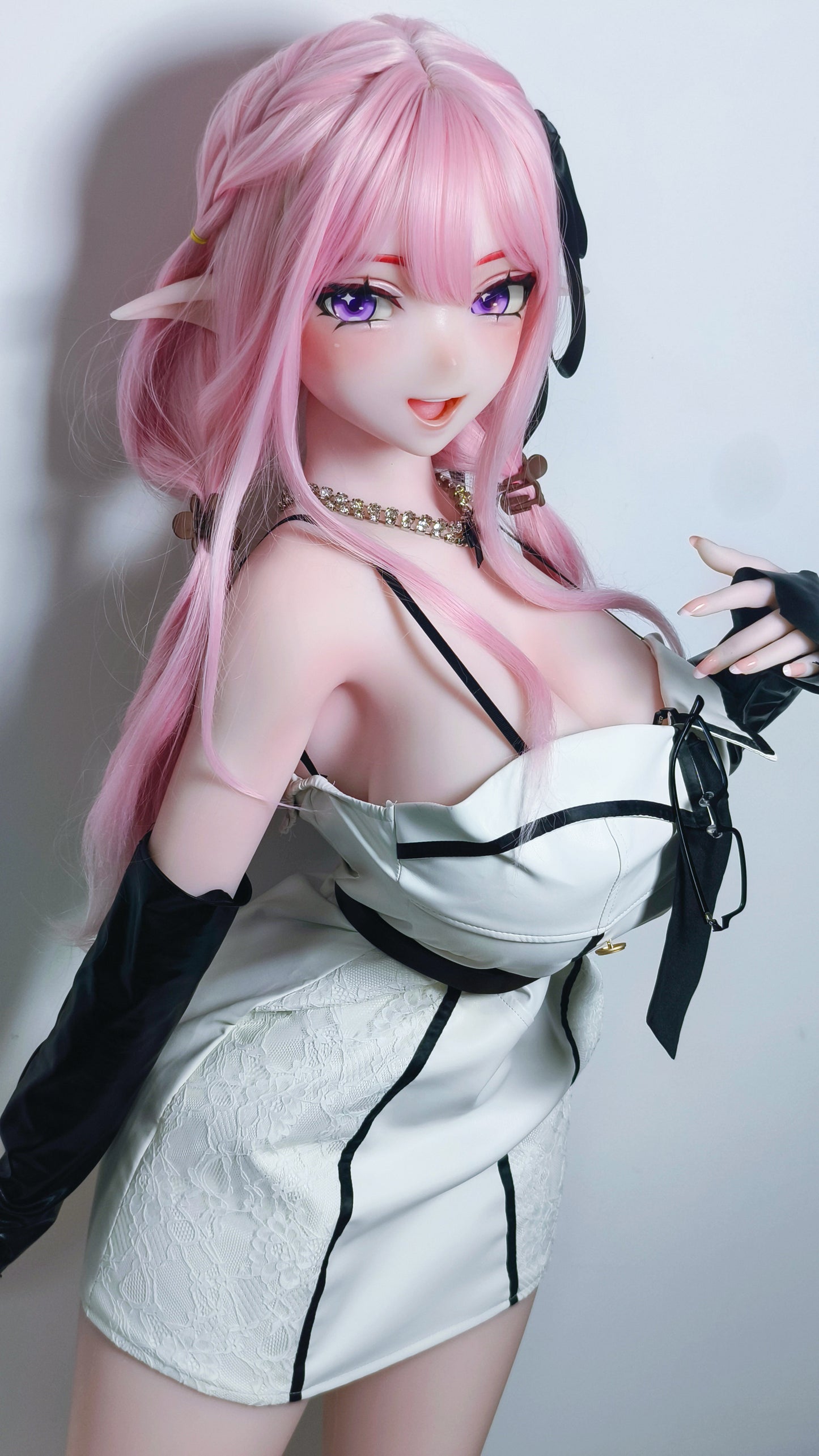 ElsaBabe 148 cm Anime-Puppe Platin-Silikon-Sexpuppe Erotisches Spielzeug mit Metallskelett, Furukawa Natsuki