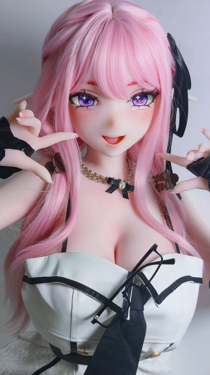 ElsaBabe 148 cm Anime-Puppe Platin-Silikon-Sexpuppe Erotisches Spielzeug mit Metallskelett, Furukawa Natsuki