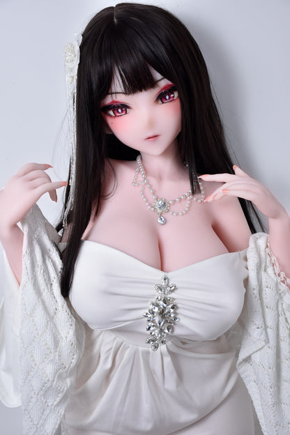 ElsaBabe 148 cm Anime-Puppe Platin-Silikon-Sexpuppe Erotisches Spielzeug mit Metallskelett, Furukawa Natsuki