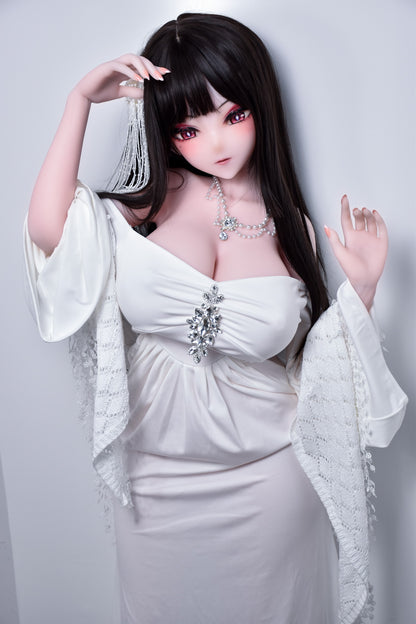 ElsaBabe 148 cm Anime-Puppe Platin-Silikon-Sexpuppe Erotisches Spielzeug mit Metallskelett, Furukawa Natsuki