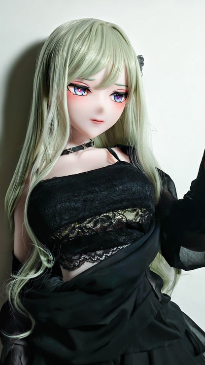 ElsaBabe 148 cm Anime-Puppe Platin-Silikon-Sexpuppe Erotisches Spielzeug mit Metallskelett, Furukawa Natsuki