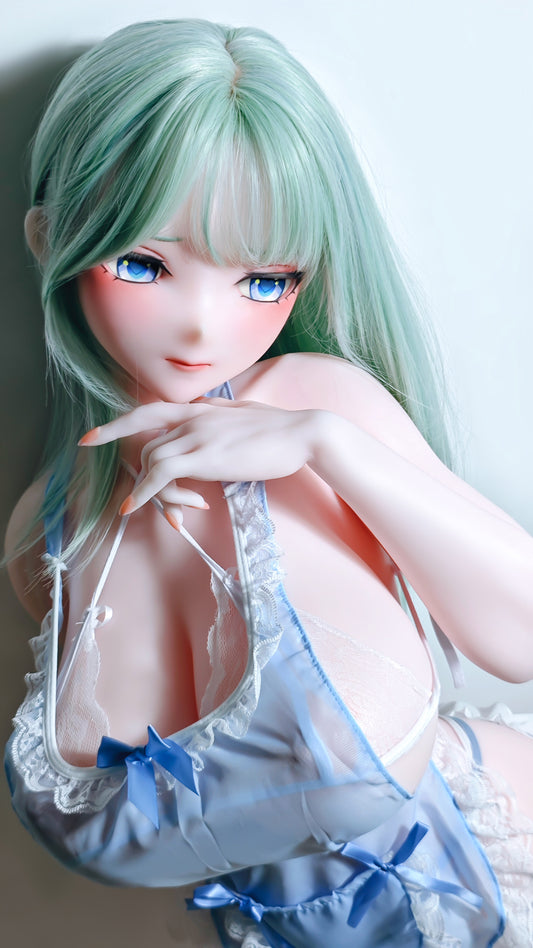 ElsaBabe 148 cm Anime-Puppe Platin-Silikon-Sexpuppe Erotisches Spielzeug mit Metallskelett, Furukawa Natsuki