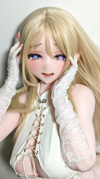 ElsaBabe 148 cm Anime-Puppe Platin-Silikon-Sexpuppe Erotisches Spielzeug mit Metallskelett, Furukawa Natsuki