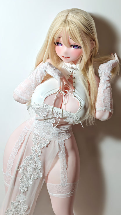 ElsaBabe 148 cm Anime-Puppe Platin-Silikon-Sexpuppe Erotisches Spielzeug mit Metallskelett, Furukawa Natsuki