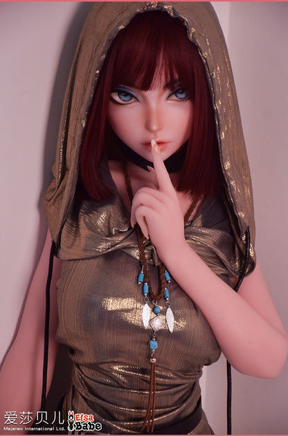 ElsaBabe 148 cm Anime-Puppe Platin-Silikon-Sexpuppe Erotisches Spielzeug mit Metallskelett, Furukawa Natsuki