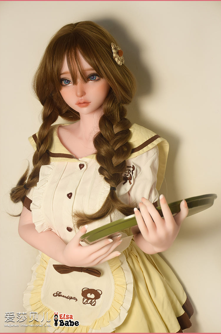 ElsaBabe 148 cm Anime-Puppe Platin-Silikon-Sexpuppe Erotisches Spielzeug mit Metallskelett, Furukawa Natsuki