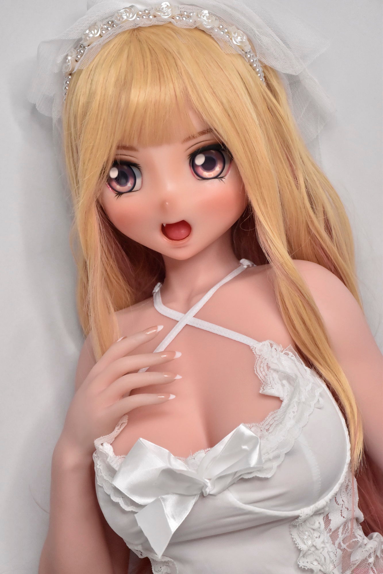 ElsaBabe 148 cm Anime-Puppe Platin-Silikon-Sexpuppe Erotisches Spielzeug mit Metallskelett, Furukawa Natsuki