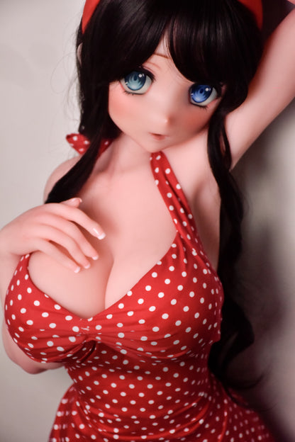 ElsaBabe 148 cm Anime-Puppe Platin-Silikon-Sexpuppe Erotisches Spielzeug mit Metallskelett, Furukawa Natsuki