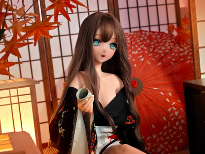 ElsaBabe 148 cm Anime-Puppe Platin-Silikon-Sexpuppe Erotisches Spielzeug mit Metallskelett, Furukawa Natsuki