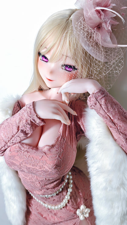ElsaBabe 148 cm Anime-Puppe Platin-Silikon-Sexpuppe Erotisches Spielzeug mit Metallskelett, Furukawa Natsuki