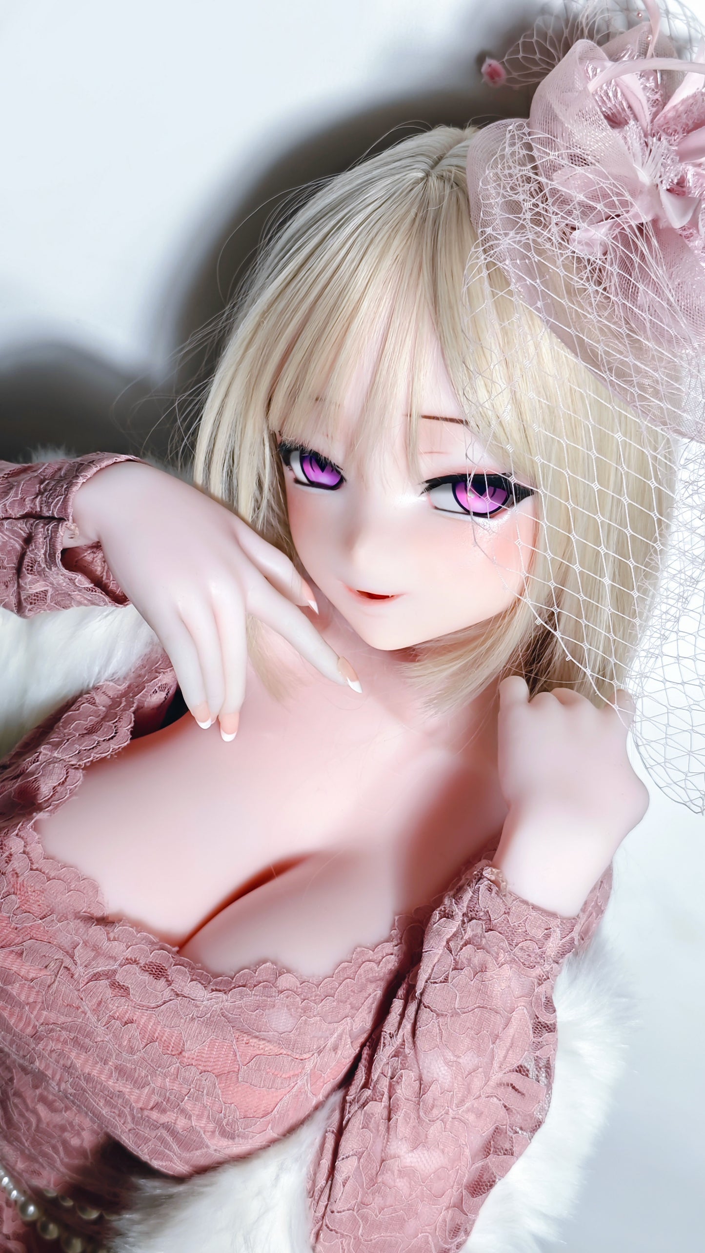 ElsaBabe 148 cm Anime-Puppe Platin-Silikon-Sexpuppe Erotisches Spielzeug mit Metallskelett, Furukawa Natsuki