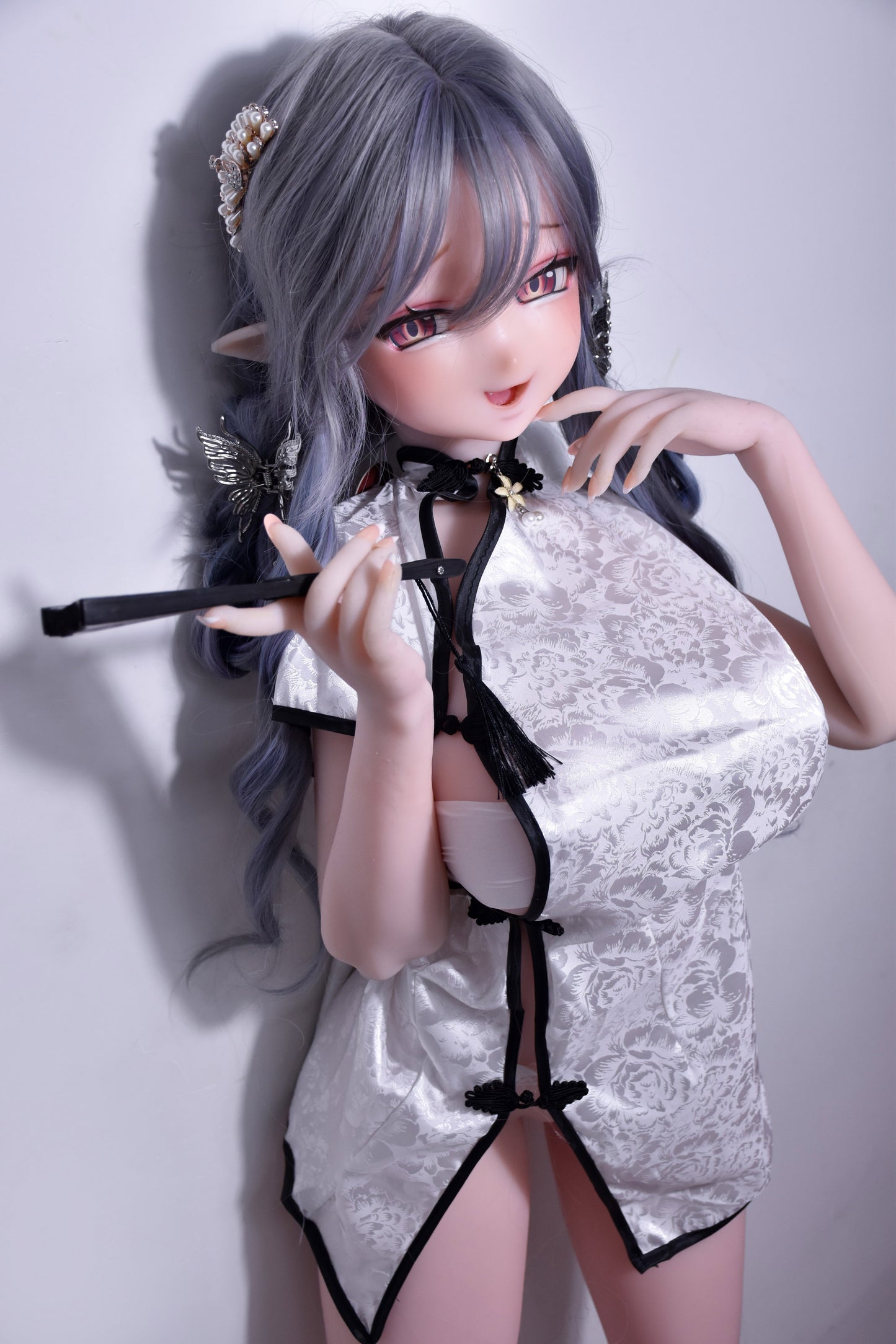 ElsaBabe 148 cm Anime-Puppe Platin-Silikon-Sexpuppe Erotisches Spielzeug mit Metallskelett, Furukawa Natsuki