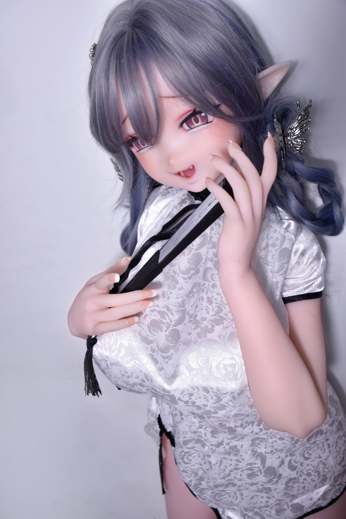 ElsaBabe 148 cm Anime-Puppe Platin-Silikon-Sexpuppe Erotisches Spielzeug mit Metallskelett, Furukawa Natsuki