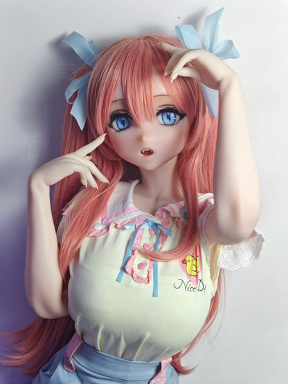ElsaBabe 148 cm Anime-Puppe Platin-Silikon-Sexpuppe Erotisches Spielzeug mit Metallskelett, Furukawa Natsuki