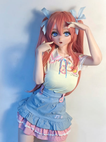 ElsaBabe 148 cm Anime-Puppe Platin-Silikon-Sexpuppe Erotisches Spielzeug mit Metallskelett, Furukawa Natsuki