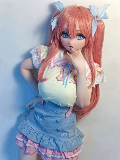 ElsaBabe 148 cm Anime-Puppe Platin-Silikon-Sexpuppe Erotisches Spielzeug mit Metallskelett, Furukawa Natsuki