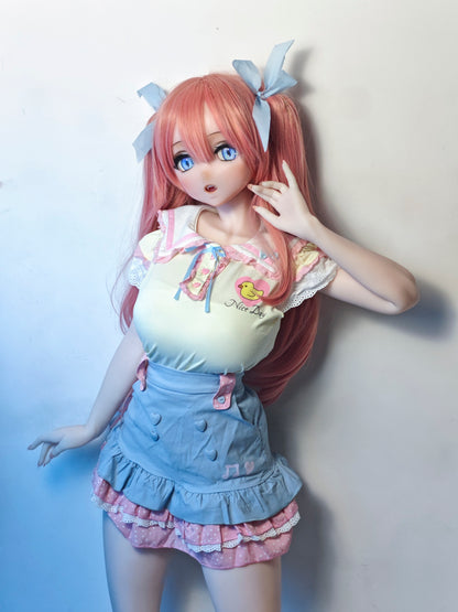 ElsaBabe 148 cm Anime-Puppe Platin-Silikon-Sexpuppe Erotisches Spielzeug mit Metallskelett, Furukawa Natsuki