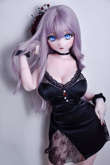 ElsaBabe 148 cm Anime-Puppe Platin-Silikon-Sexpuppe Erotisches Spielzeug mit Metallskelett, Furukawa Natsuki