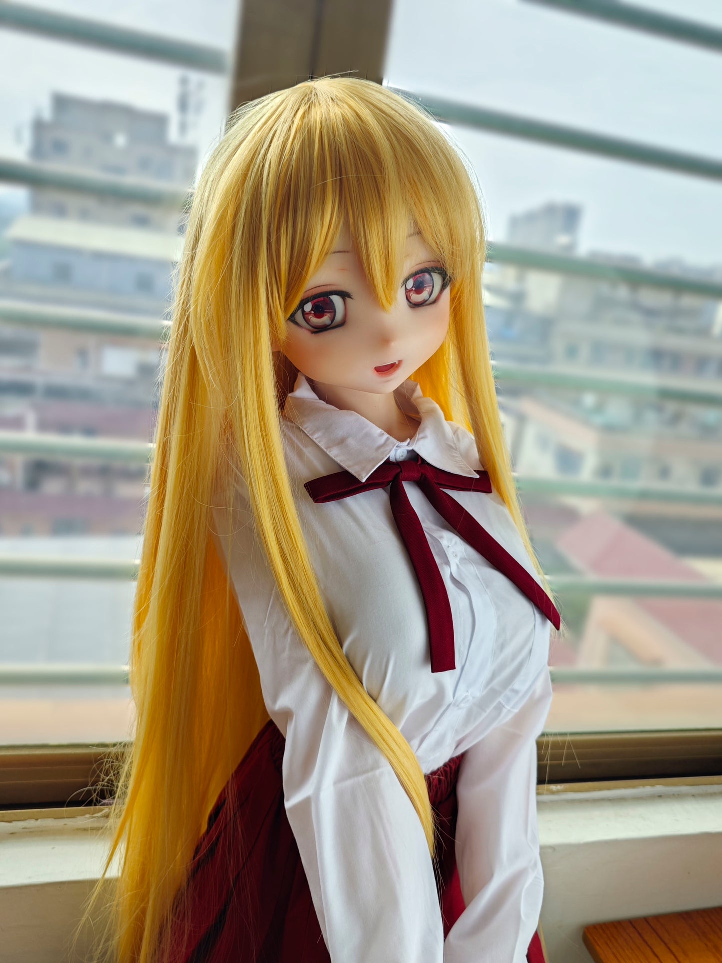 ElsaBabe 148 cm Anime-Puppe Platin-Silikon-Sexpuppe Erotisches Spielzeug mit Metallskelett, Furukawa Natsuki