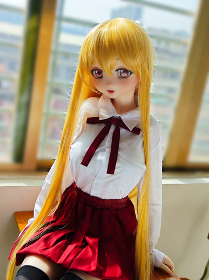 ElsaBabe 148 cm Anime-Puppe Platin-Silikon-Sexpuppe Erotisches Spielzeug mit Metallskelett, Furukawa Natsuki