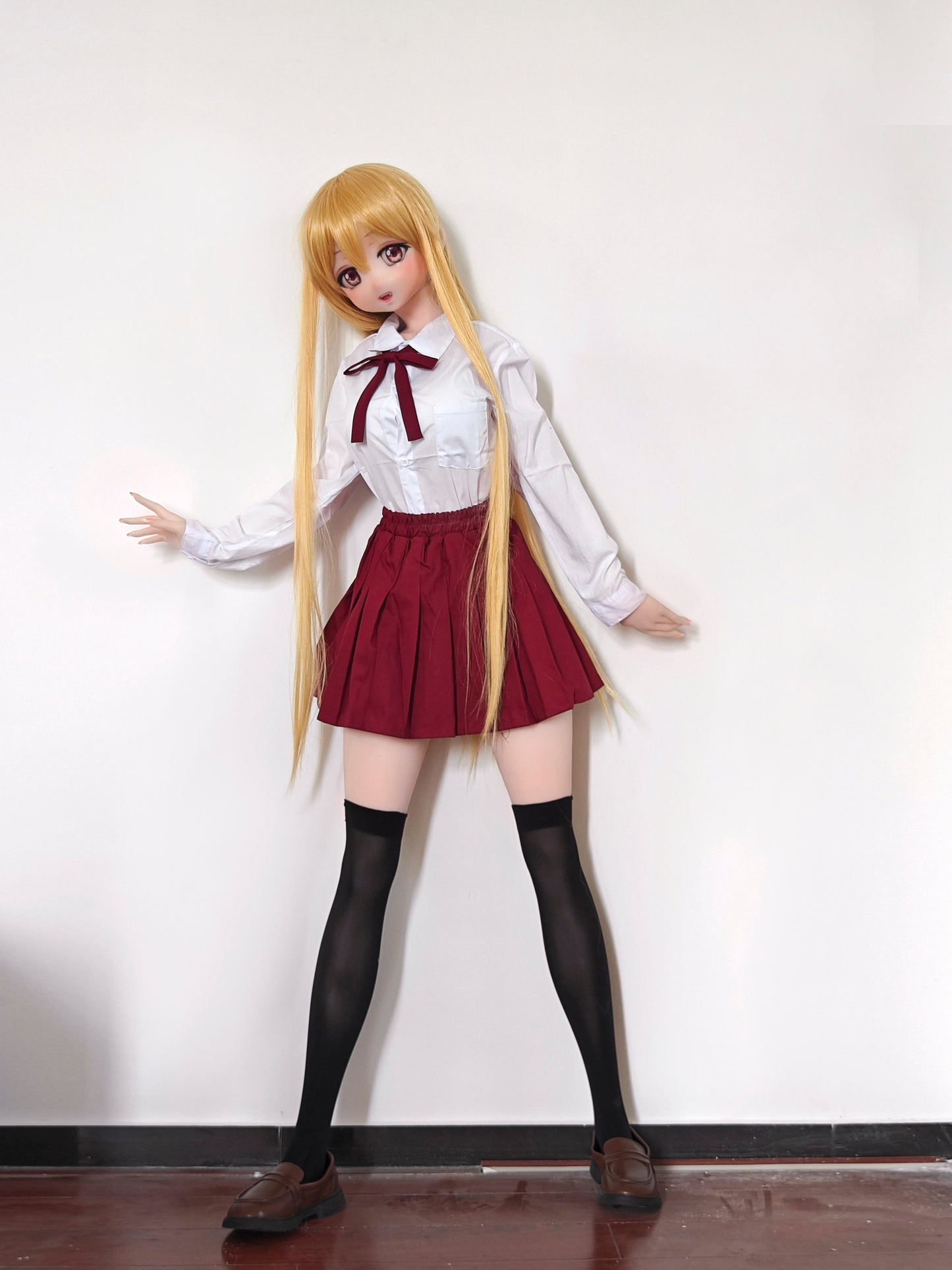 ElsaBabe 148 cm Anime-Puppe Platin-Silikon-Sexpuppe Erotisches Spielzeug mit Metallskelett, Furukawa Natsuki