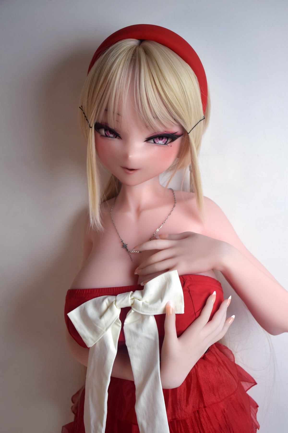 ElsaBabe 148 cm Anime-Puppe Platin-Silikon-Sexpuppe Erotisches Spielzeug mit Metallskelett, Furukawa Natsuki