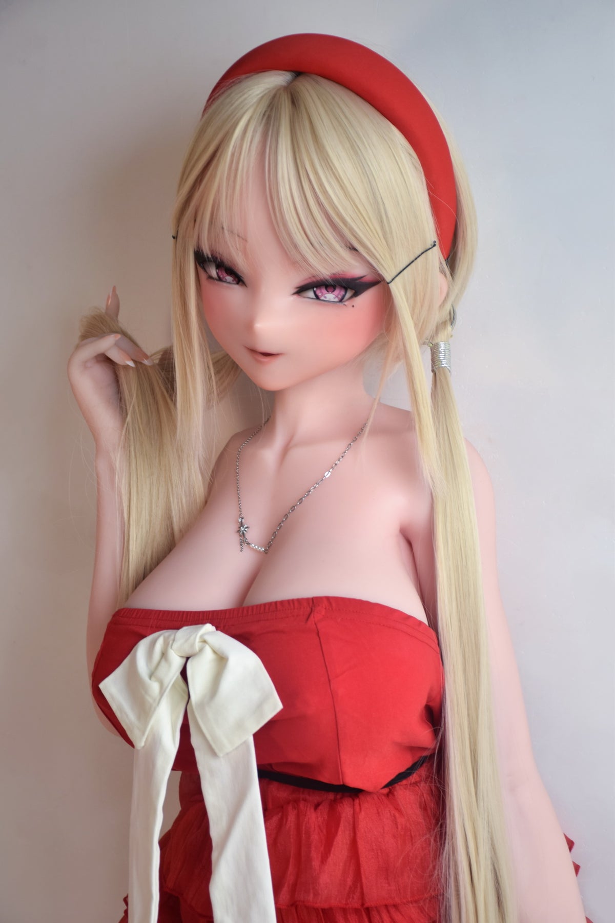 ElsaBabe 148 cm Anime-Puppe Platin-Silikon-Sexpuppe Erotisches Spielzeug mit Metallskelett, Furukawa Natsuki
