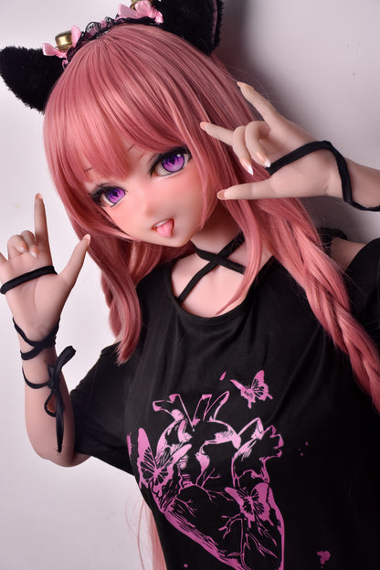 ElsaBabe 148 cm Anime-Puppe Platin-Silikon-Sexpuppe Erotisches Spielzeug mit Metallskelett, Furukawa Natsuki